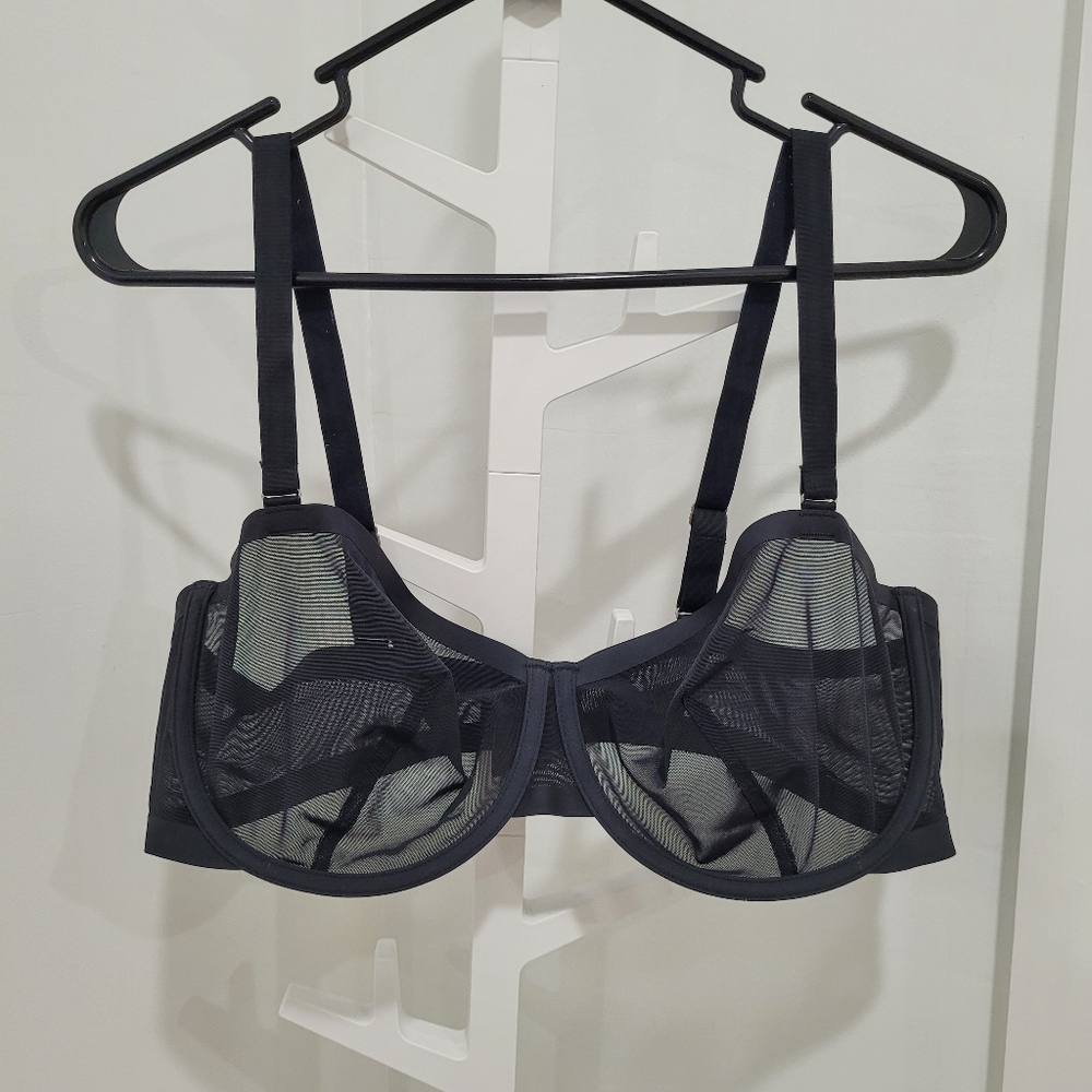 CUUP Black Sheer Bra